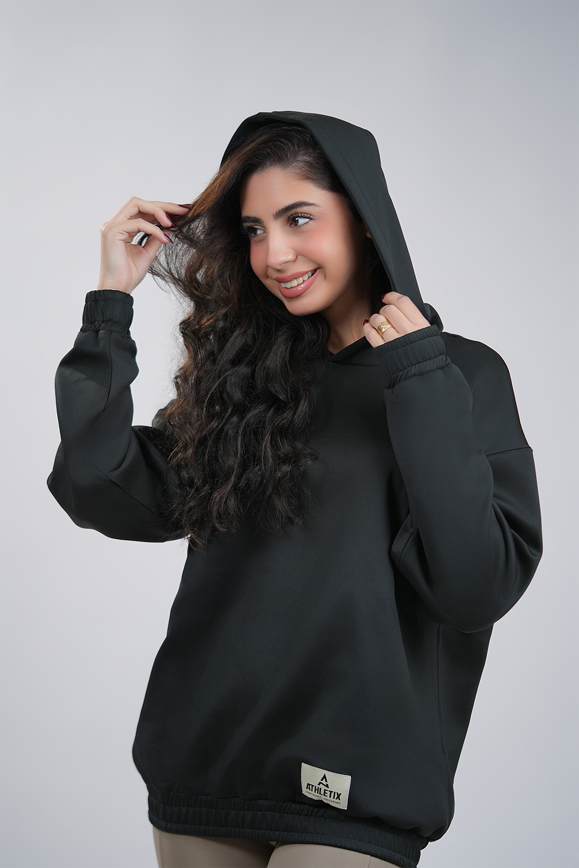 BLACK HOODIE