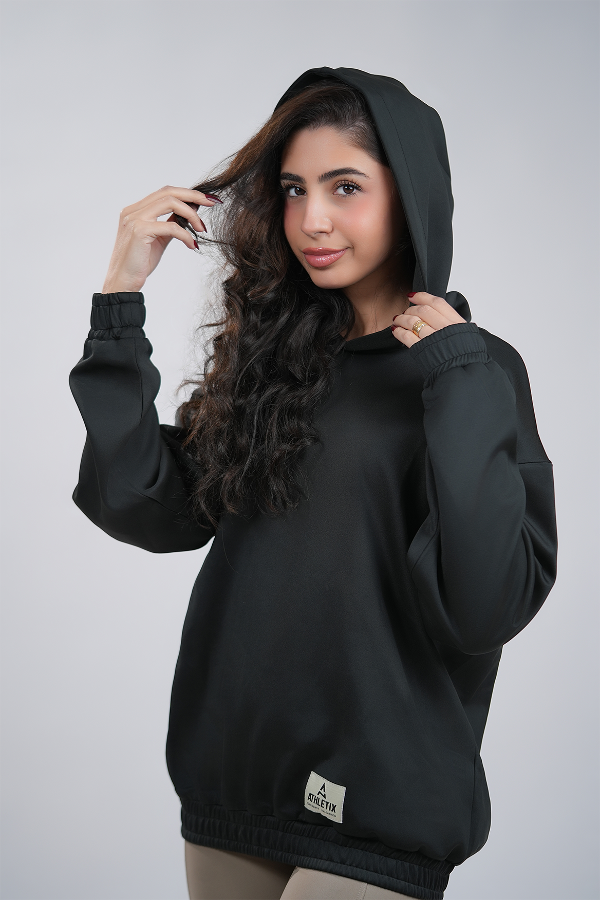 BLACK HOODIE