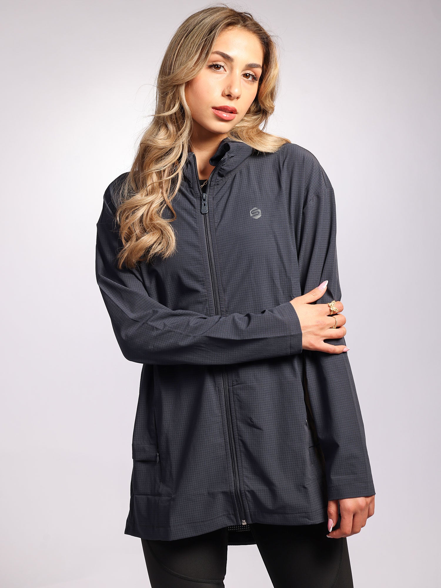 ELARA JACKET  SMOKED