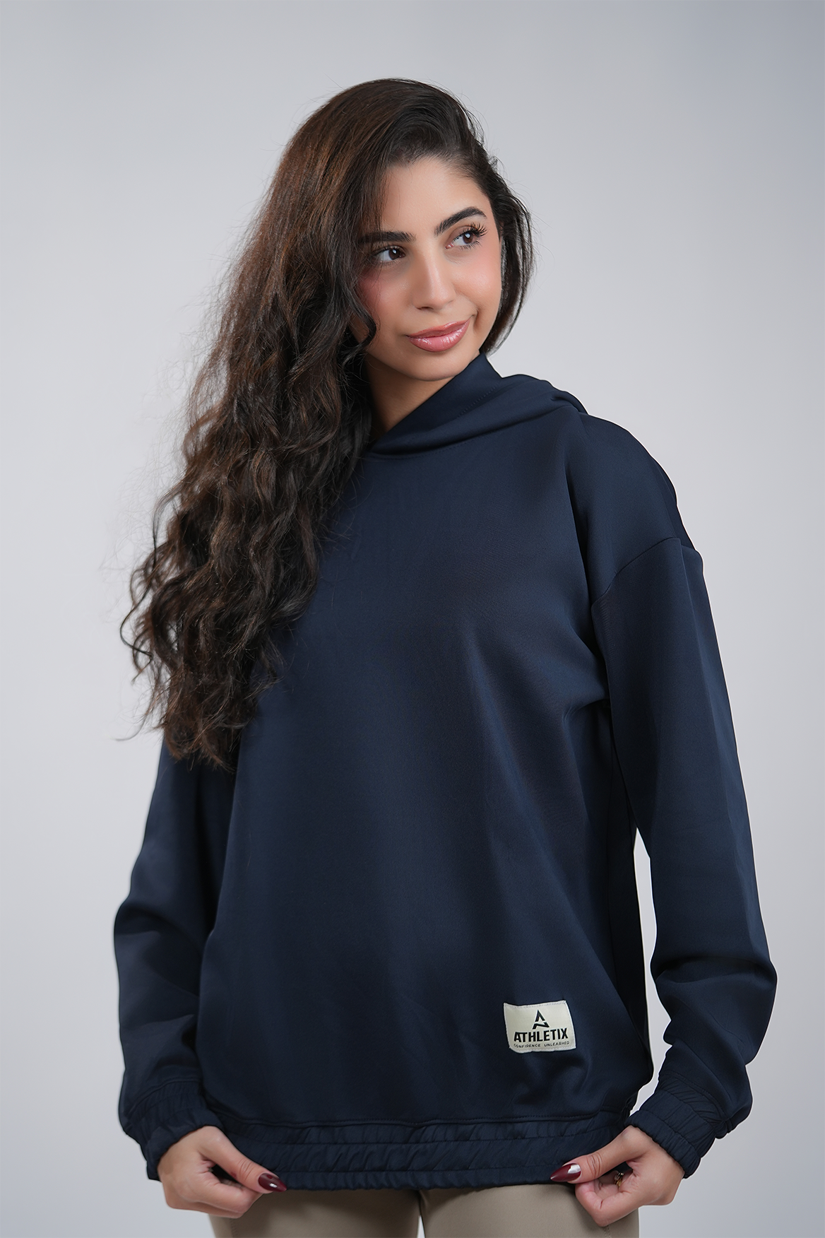 NAVY BLUE HOODIE