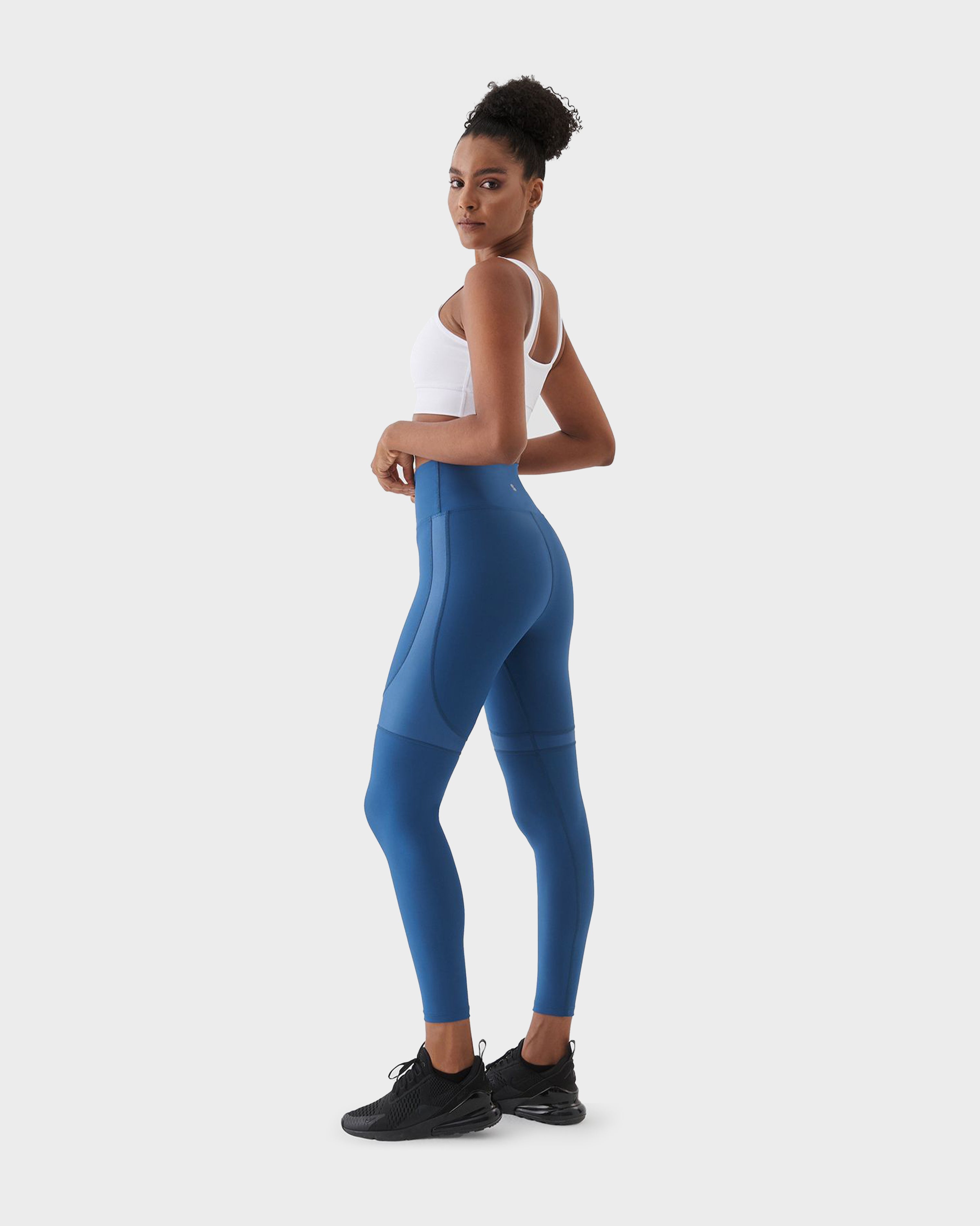 YVONNE BRIGHT LINE SPORTS LEGGING PETROL