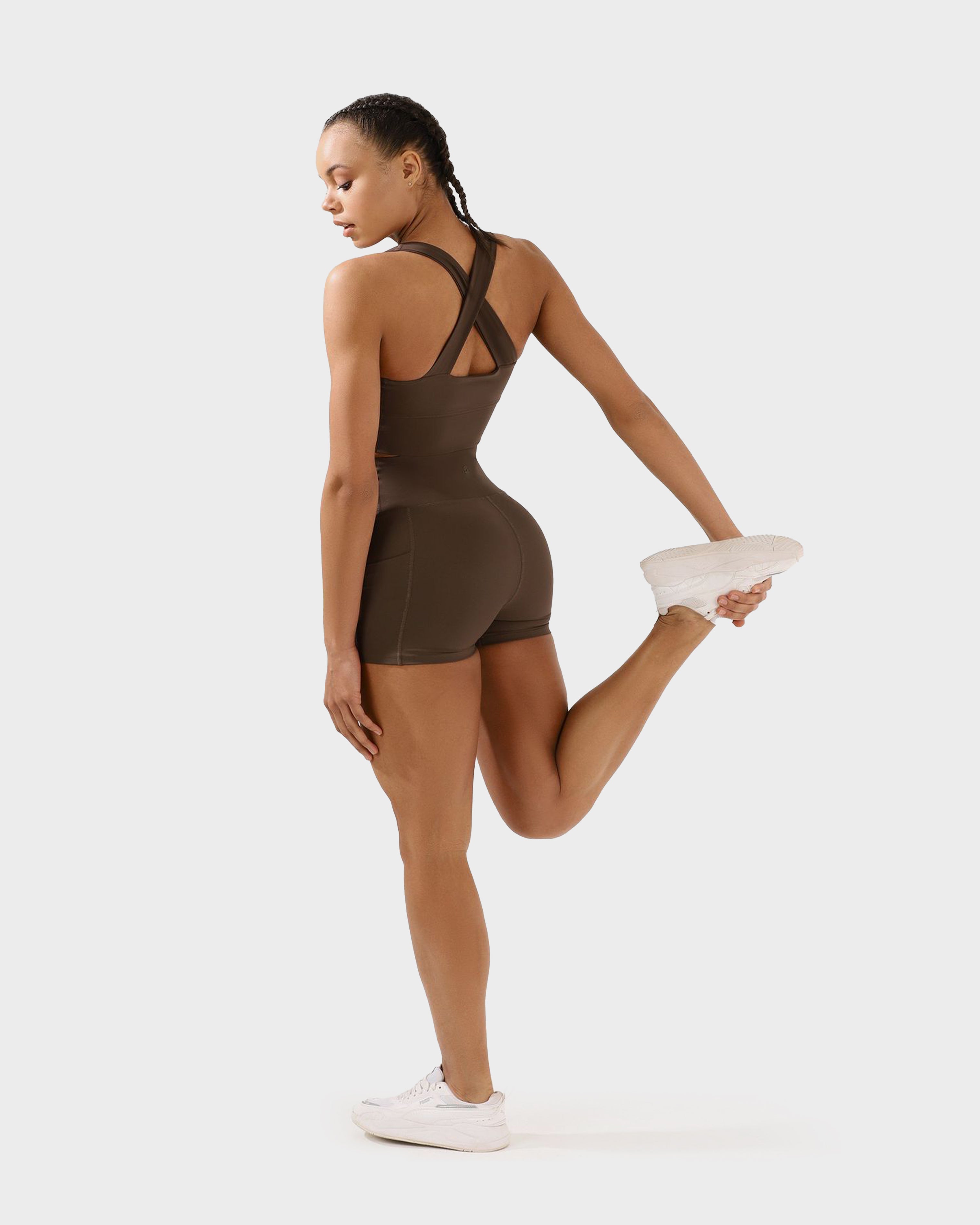 NICHOLE SPORTS BRA B.BROWN