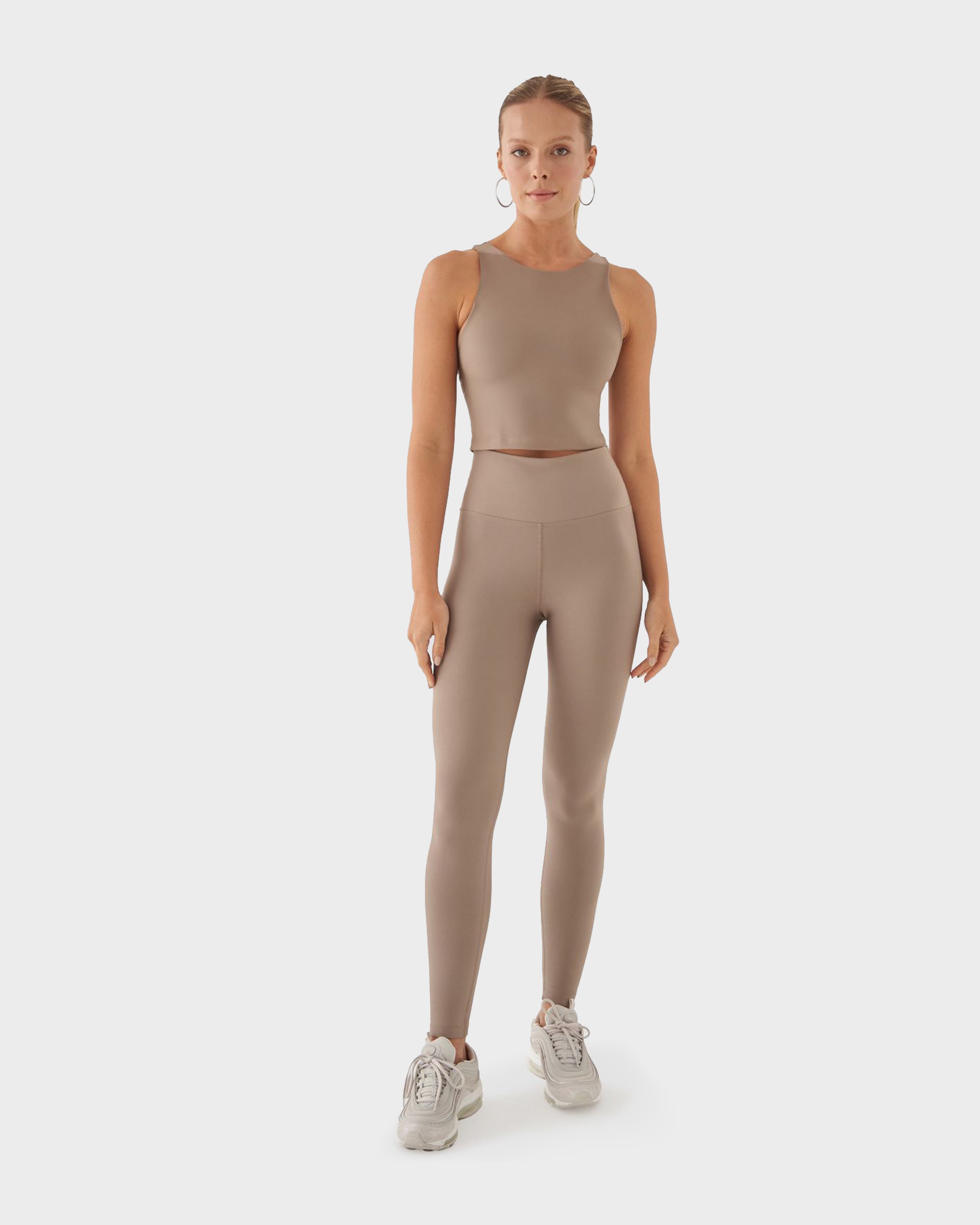 JANE MEDIUM SUPPORT SPORTS BRA STONE