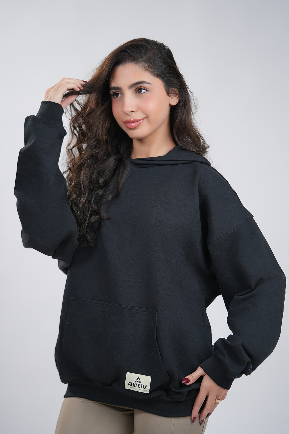 BLACK HOODIE