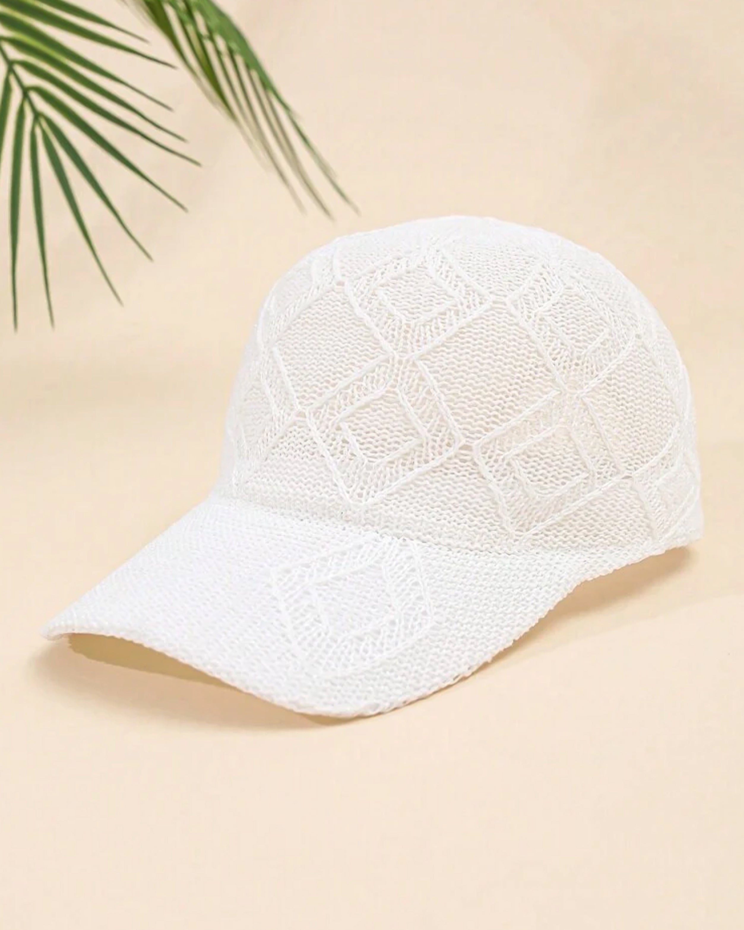 WHITE TRUCKER CAP