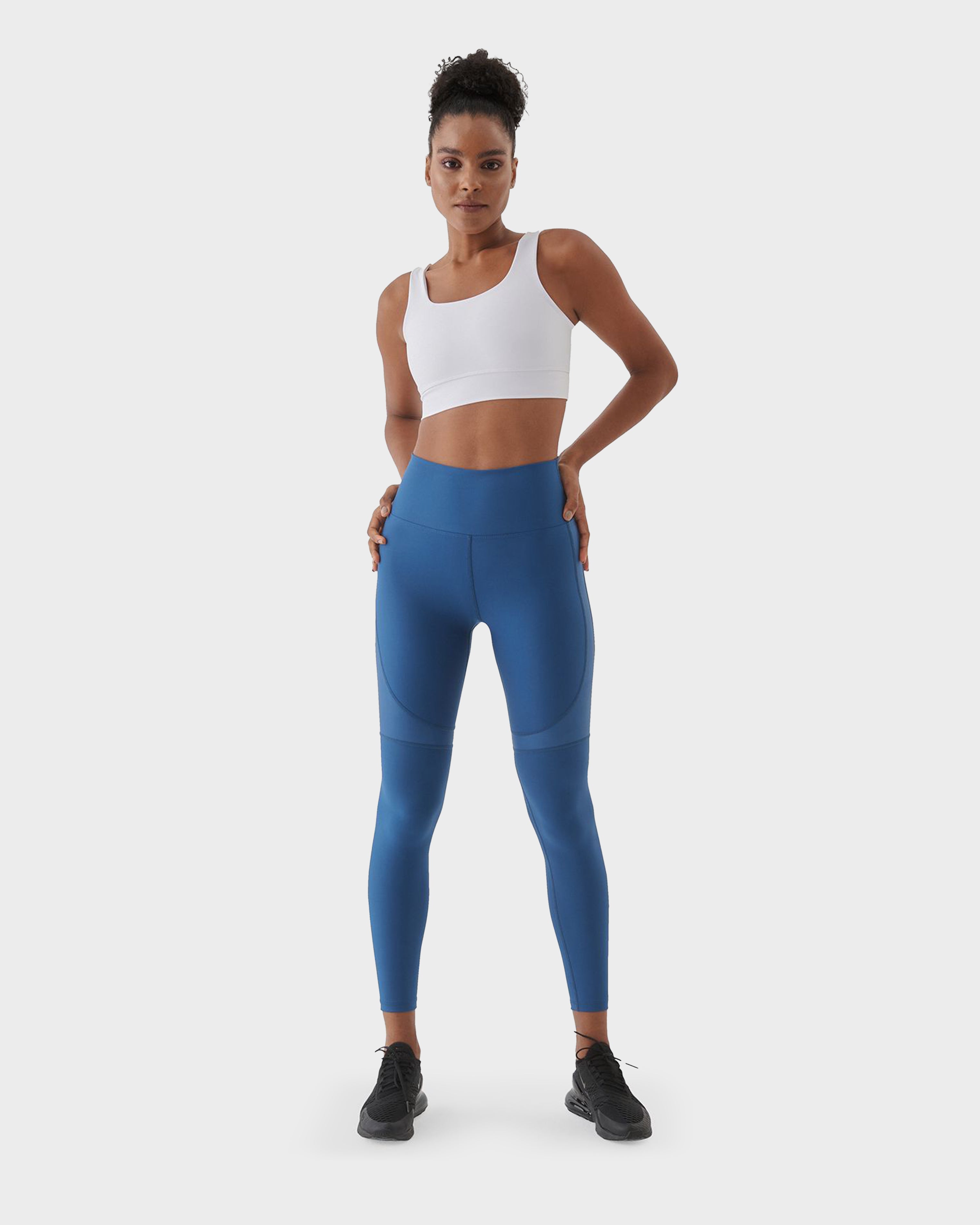 YVONNE BRIGHT LINE SPORTS LEGGING PETROL