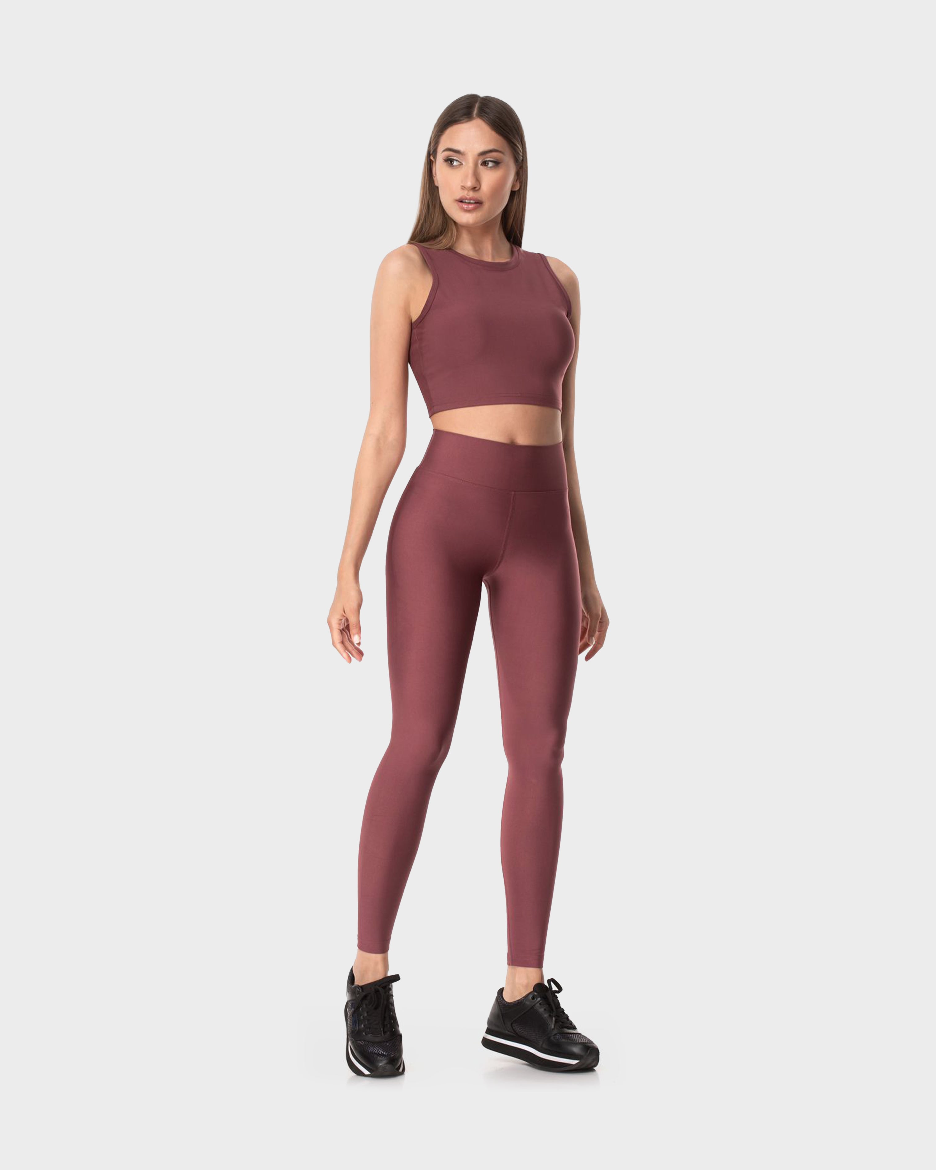 POPI SPORTS LEGGING DUSTY ROSE