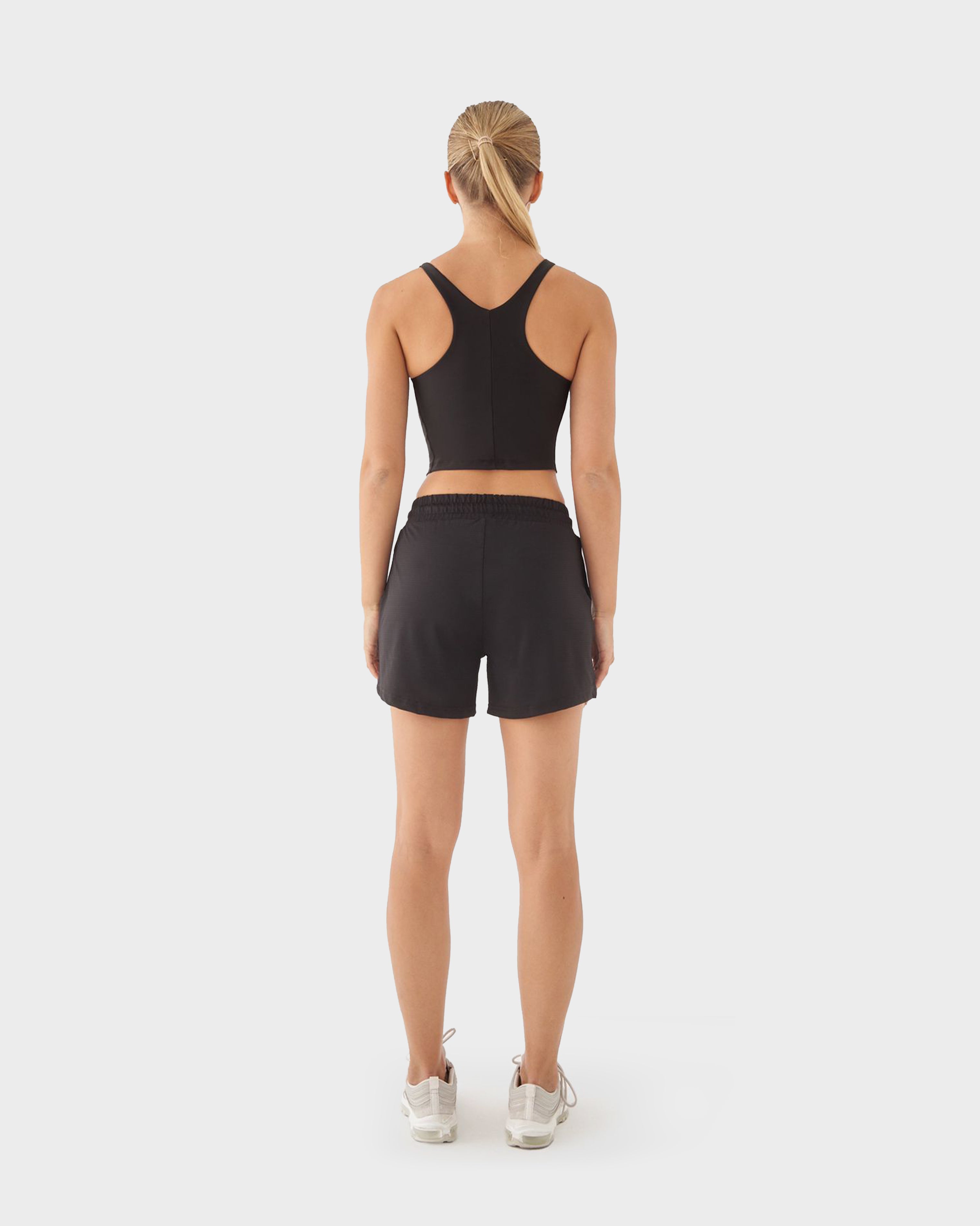 CARO WOMEN’S SPORTS SHORTS BLACK