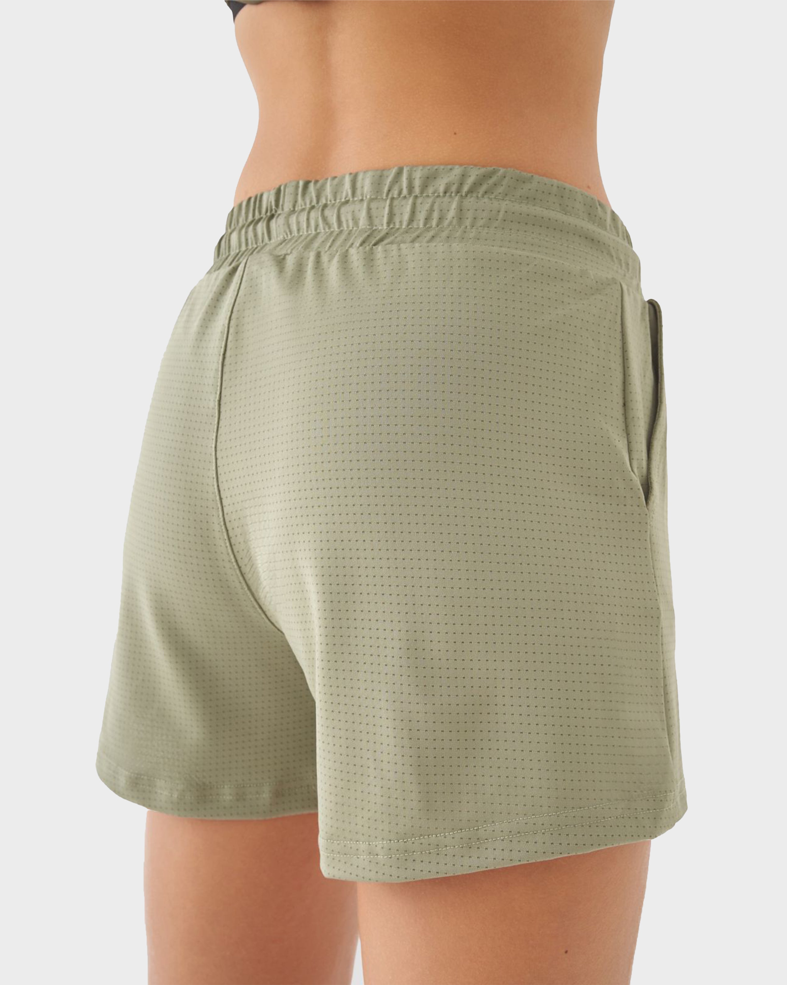 CARO WOMEN’S SPORTS SHORTS L.GREEN