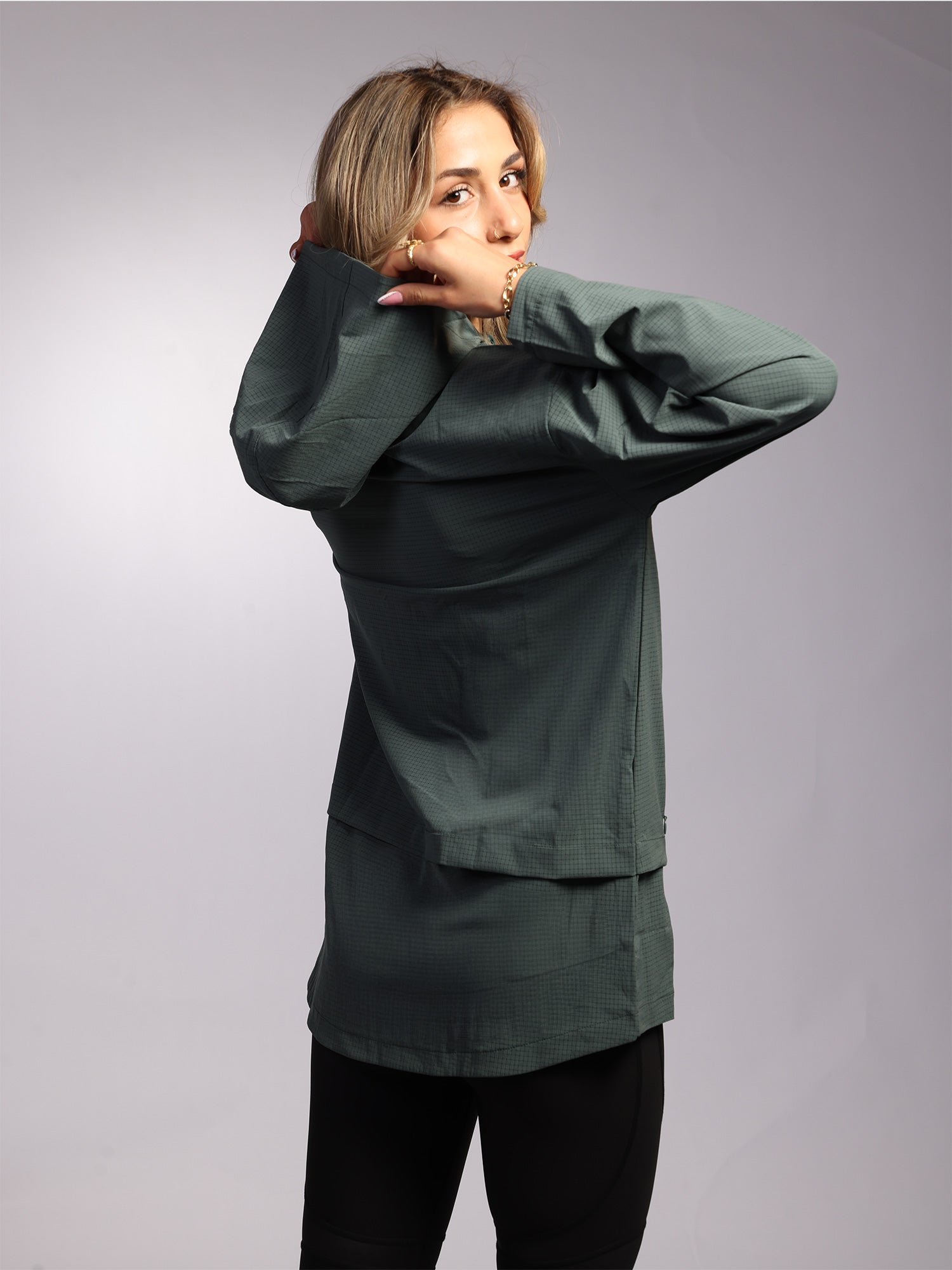 ELARA JACKET  OLIVE GREEN