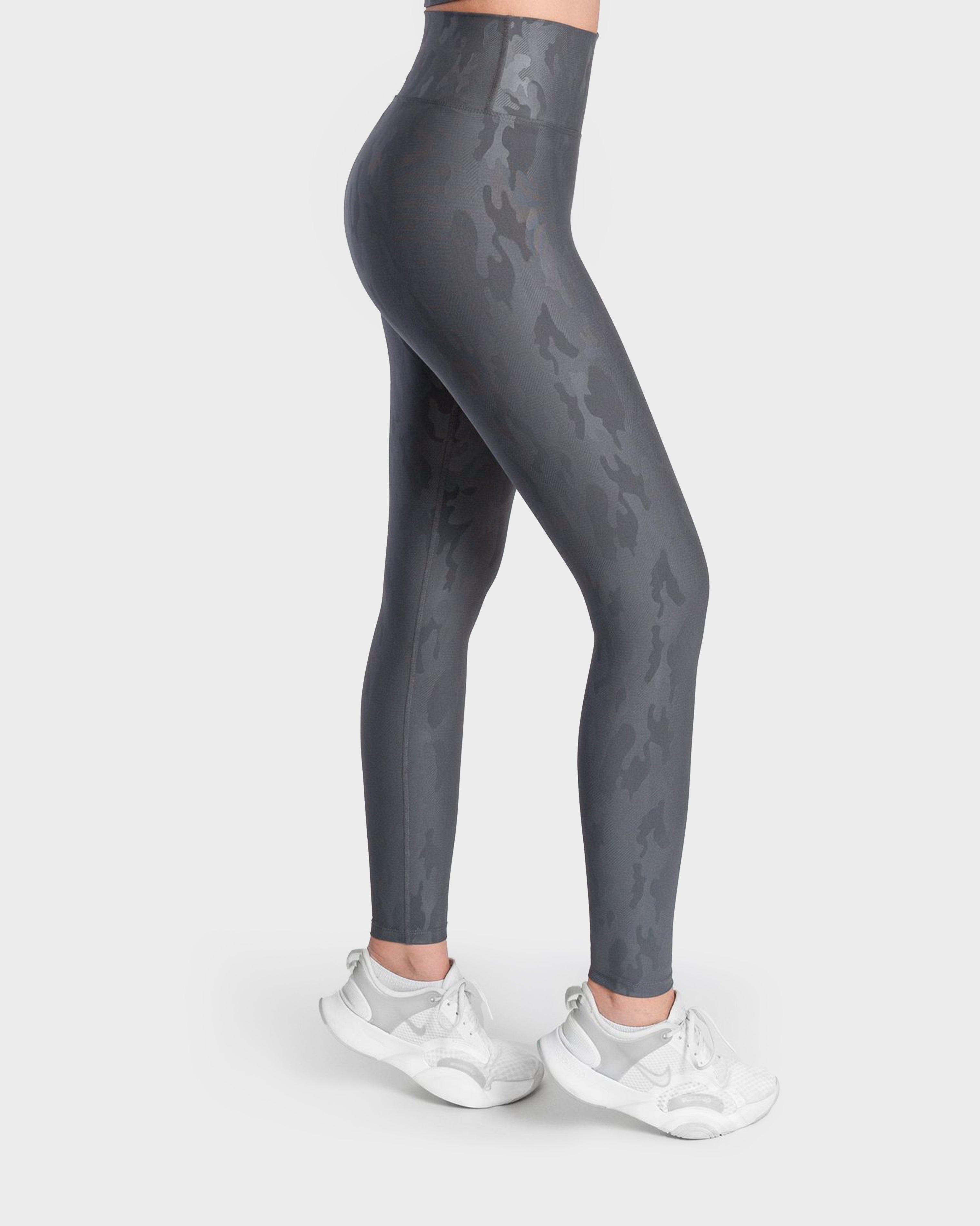 KHAITE CAMOUFLAGE SPORTS LEGGING D.GREY