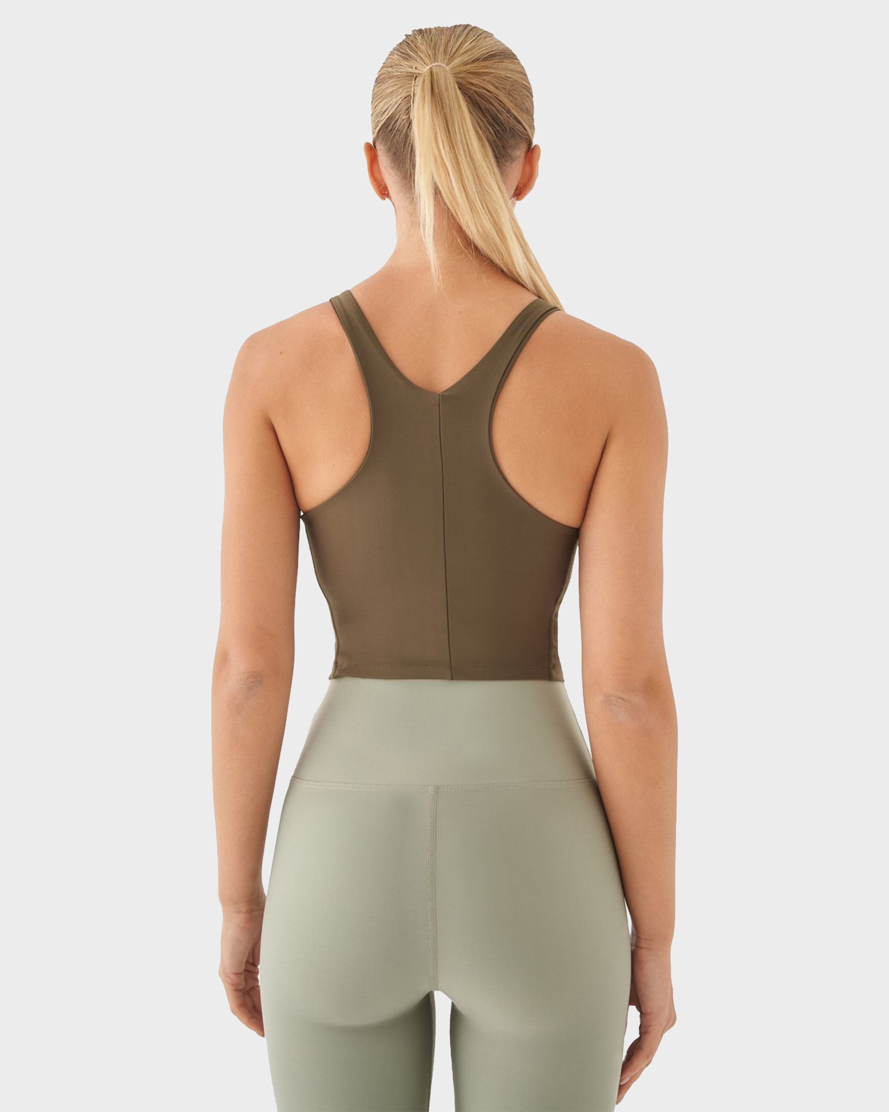 JANE MEDIUM SUPPORT SPORTS BRA KHAKI