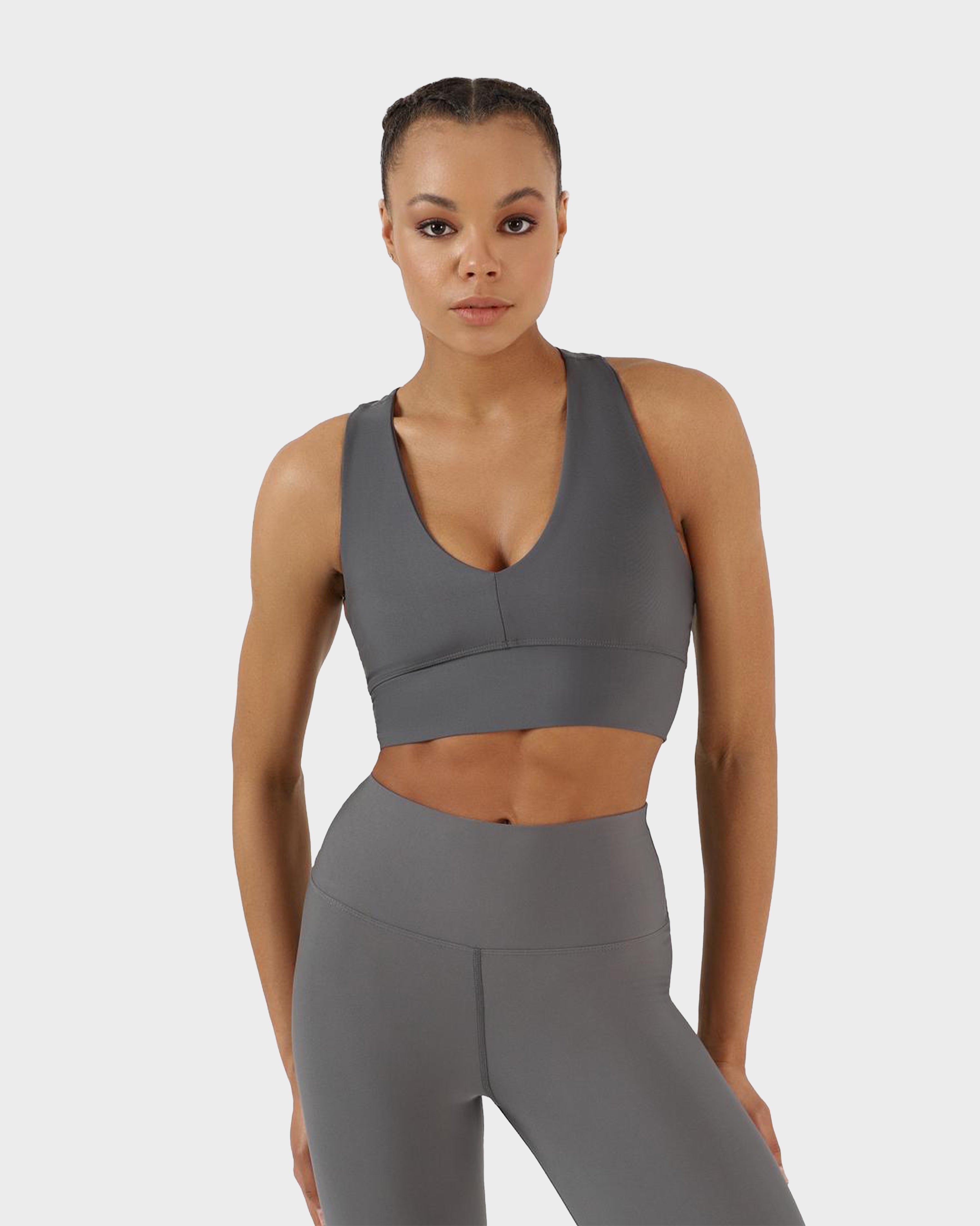 NICHOLE SPORTS BRA D.GREY