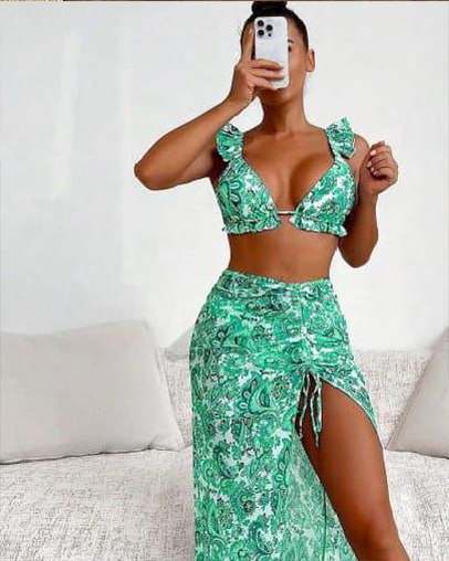 TROPICAL 3 PIECES BIKINI