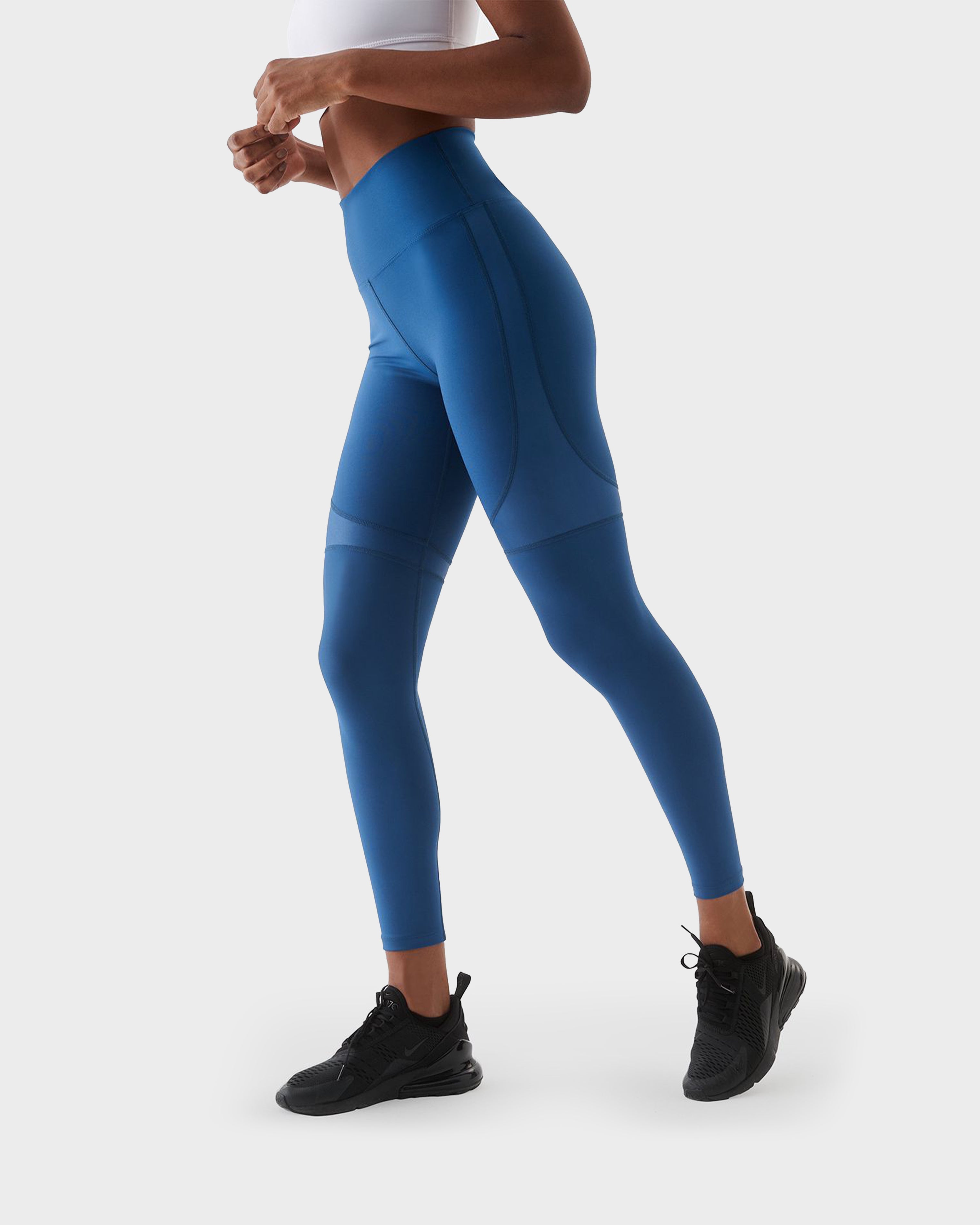 YVONNE BRIGHT LINE SPORTS LEGGING PETROL