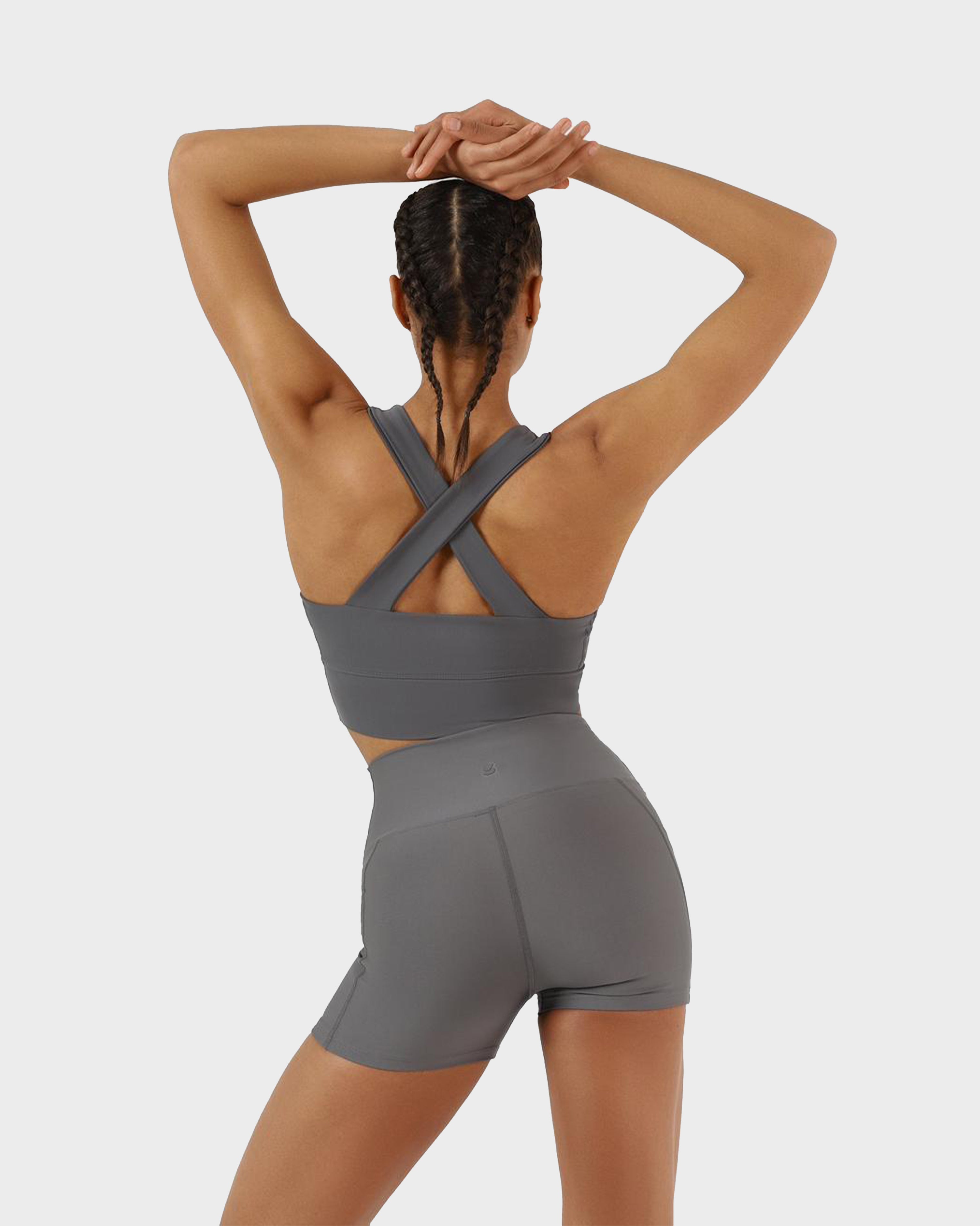 NICHOLE SPORTS BRA D.GREY