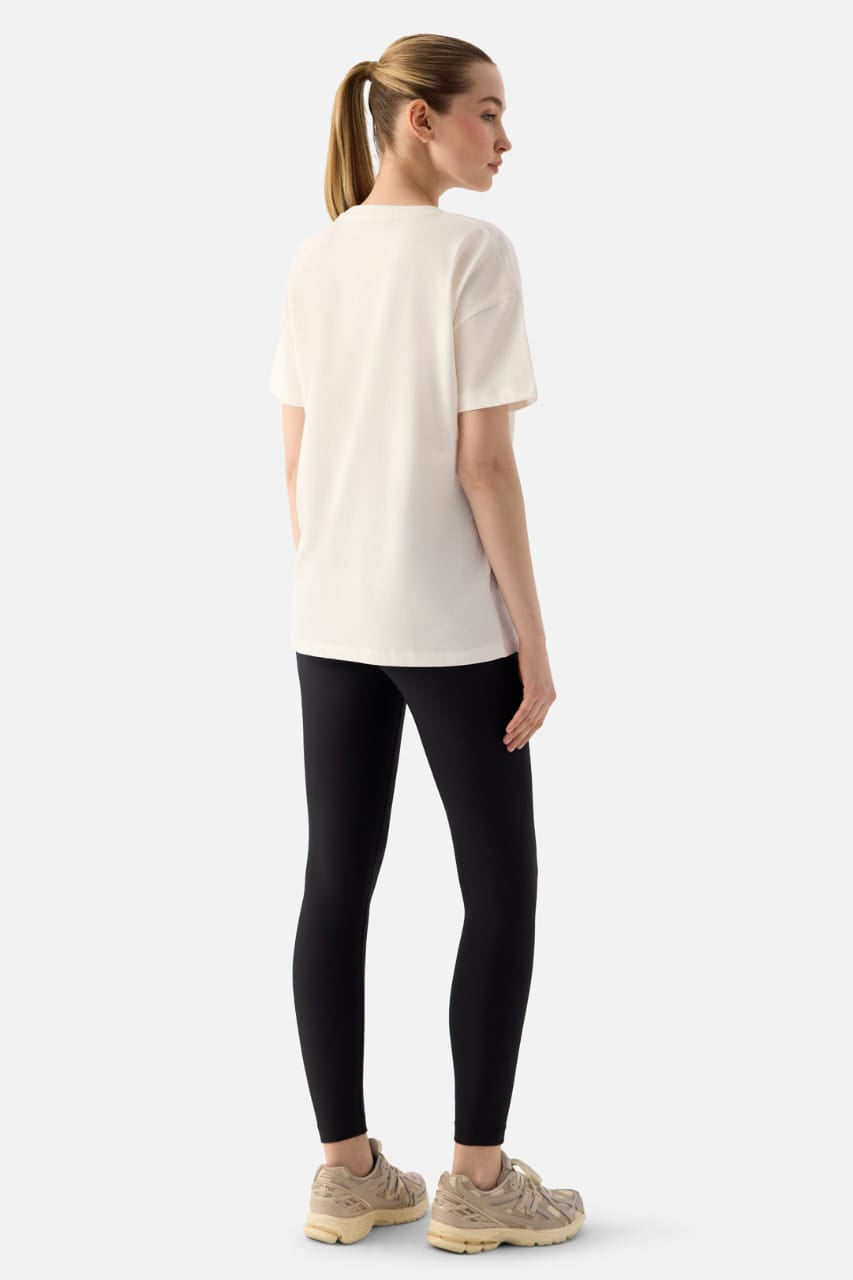 ELORA OVERSIZED TSRT ECRUE
