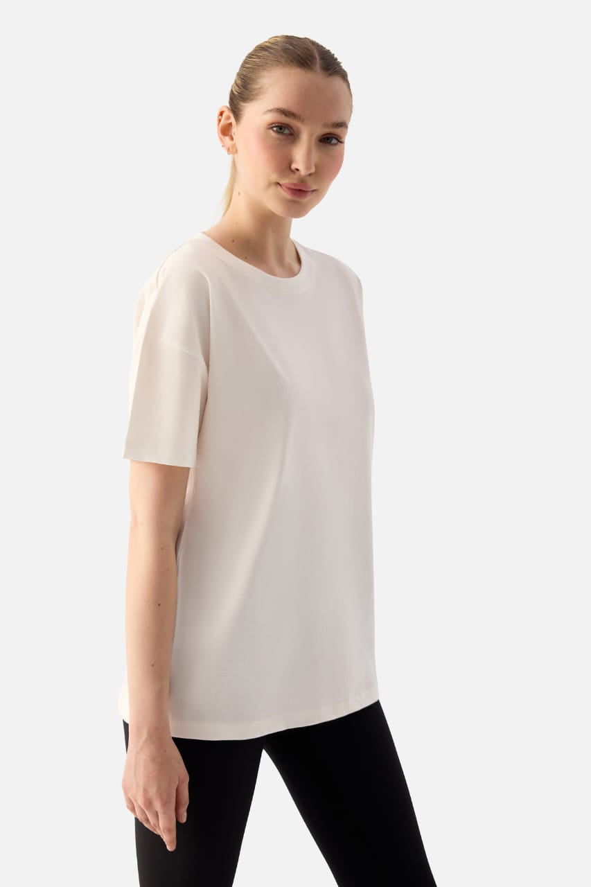 NOYA CROPPED OVERSIZED  TSHRT