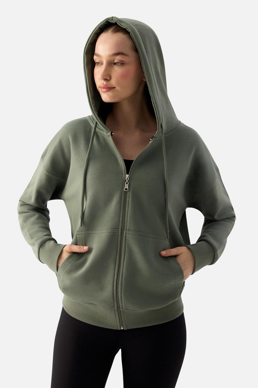LUNA ZIP-UP HOODIE SWEATSHIRT