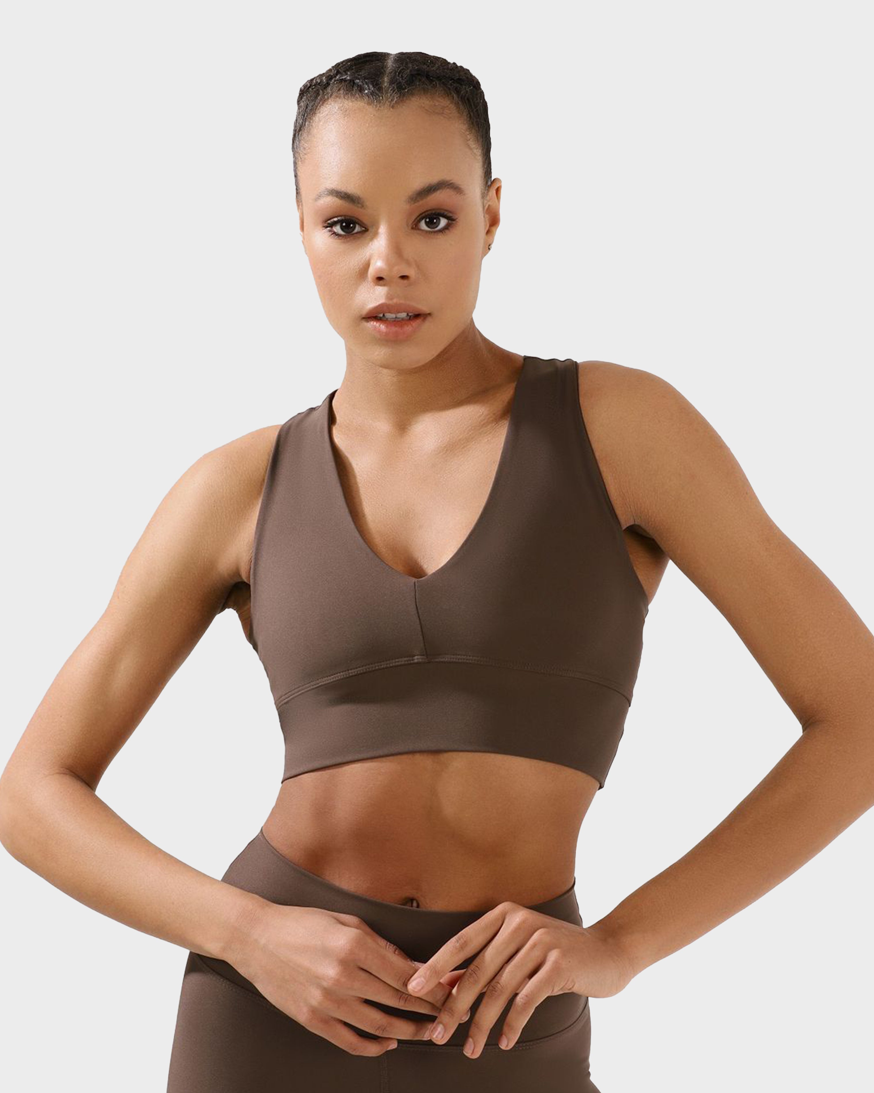 NICHOLE SPORTS BRA B.BROWN