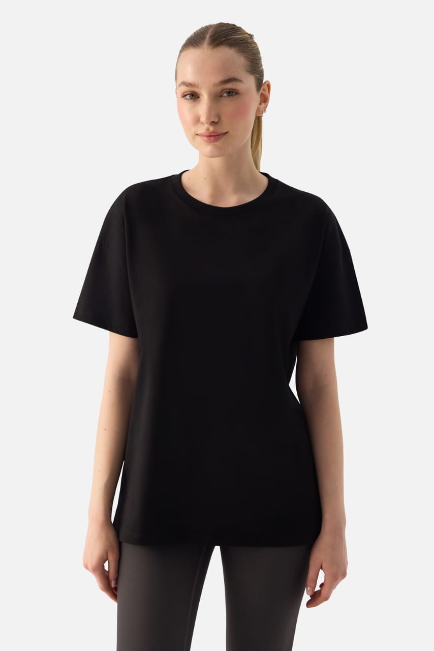 ELORA OVERSIZED TSRT BLACK
