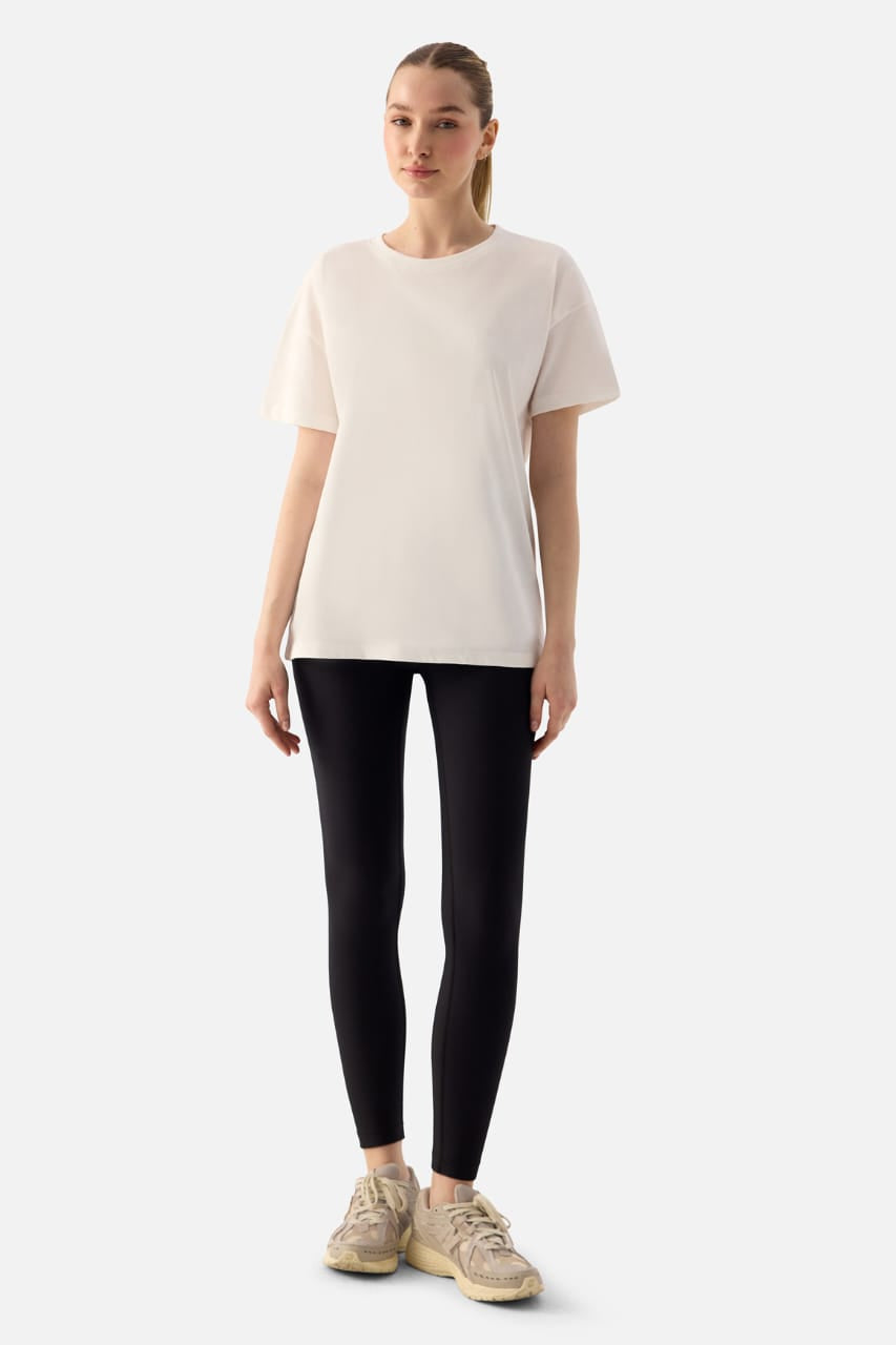 ELORA OVERSIZED TSRT ECRUE