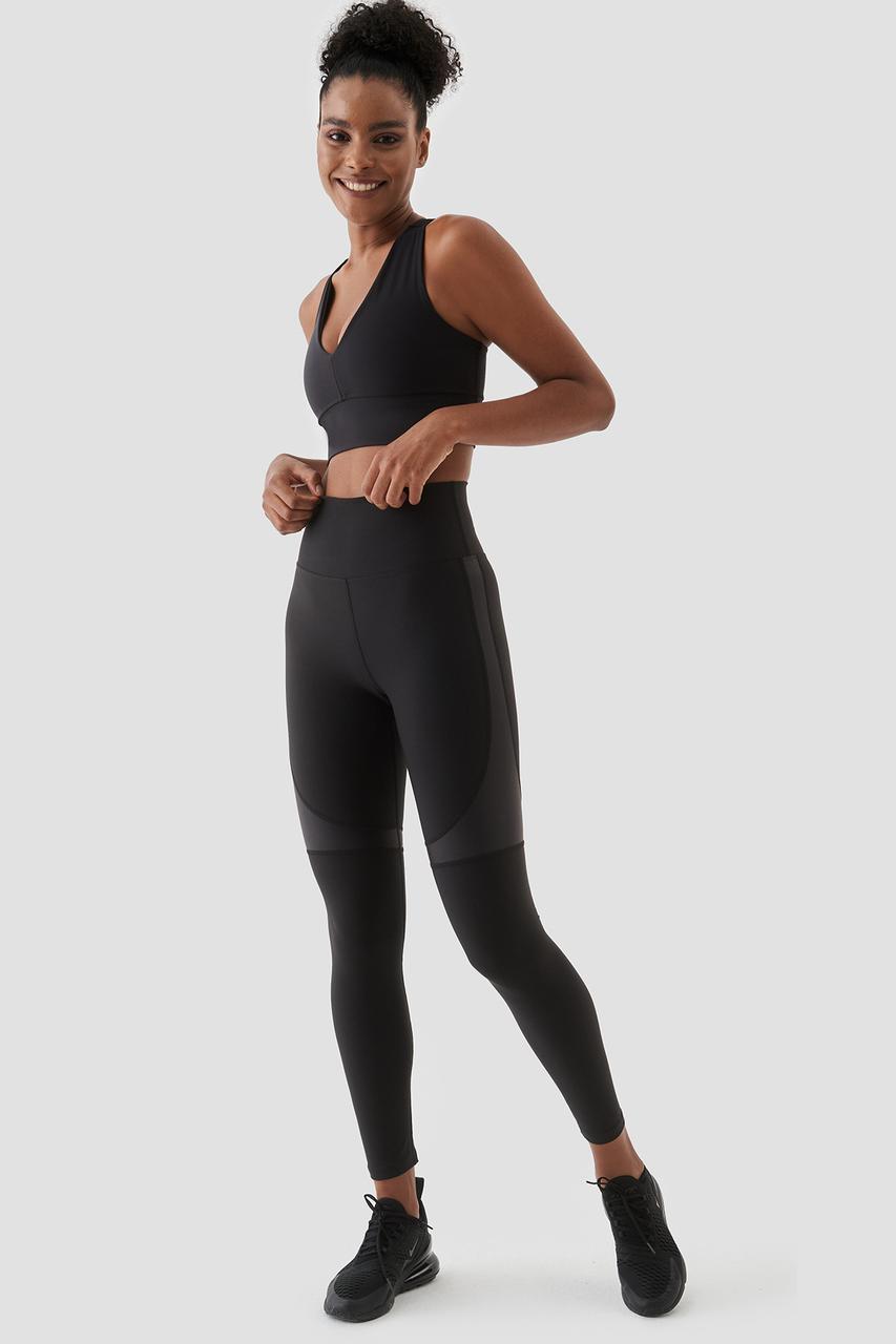 YVONNE BRIGHT LINE SPORTS LEGGING BLACK