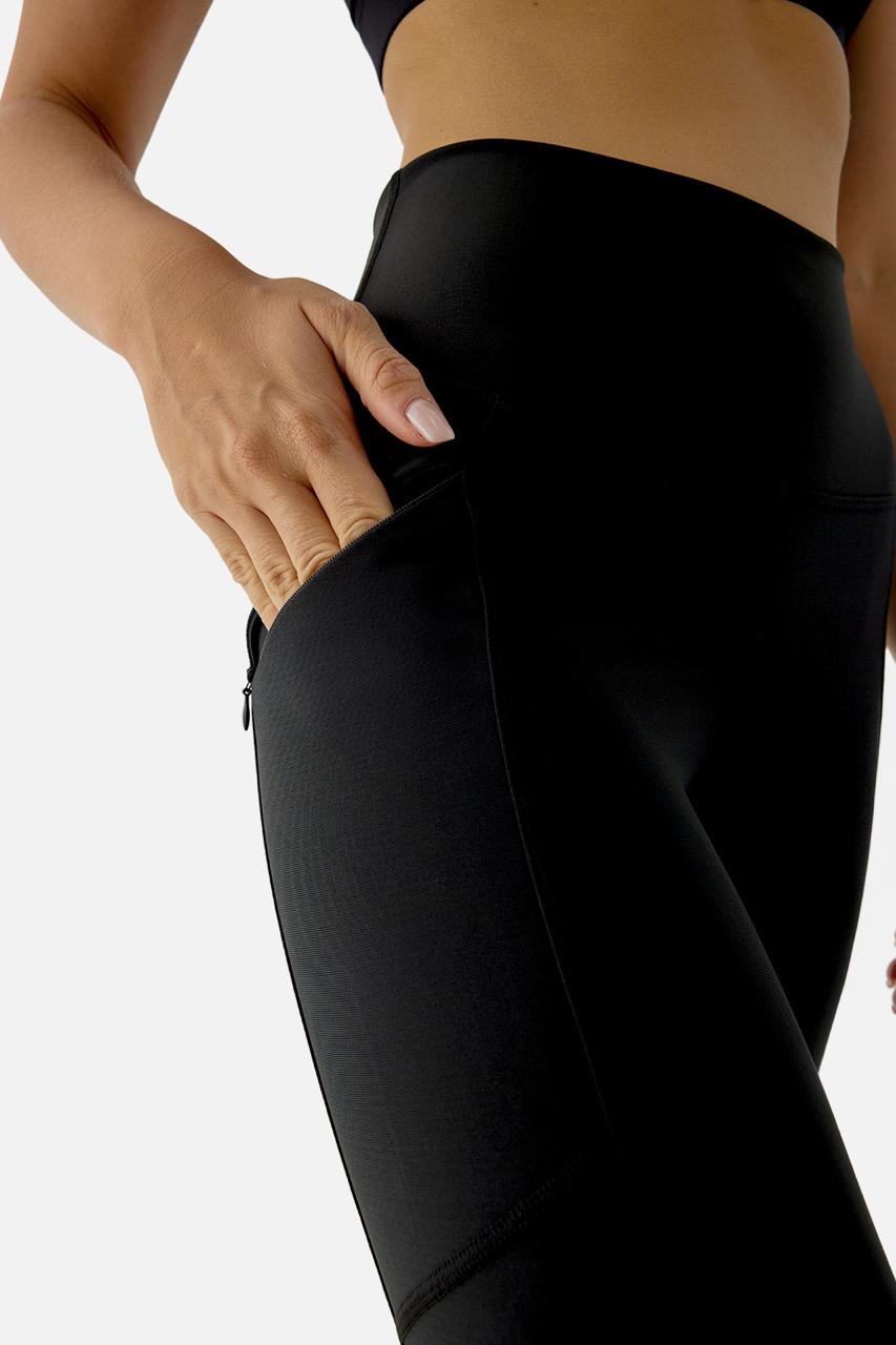 ZIPPY SPORTS LEGGING BLACK