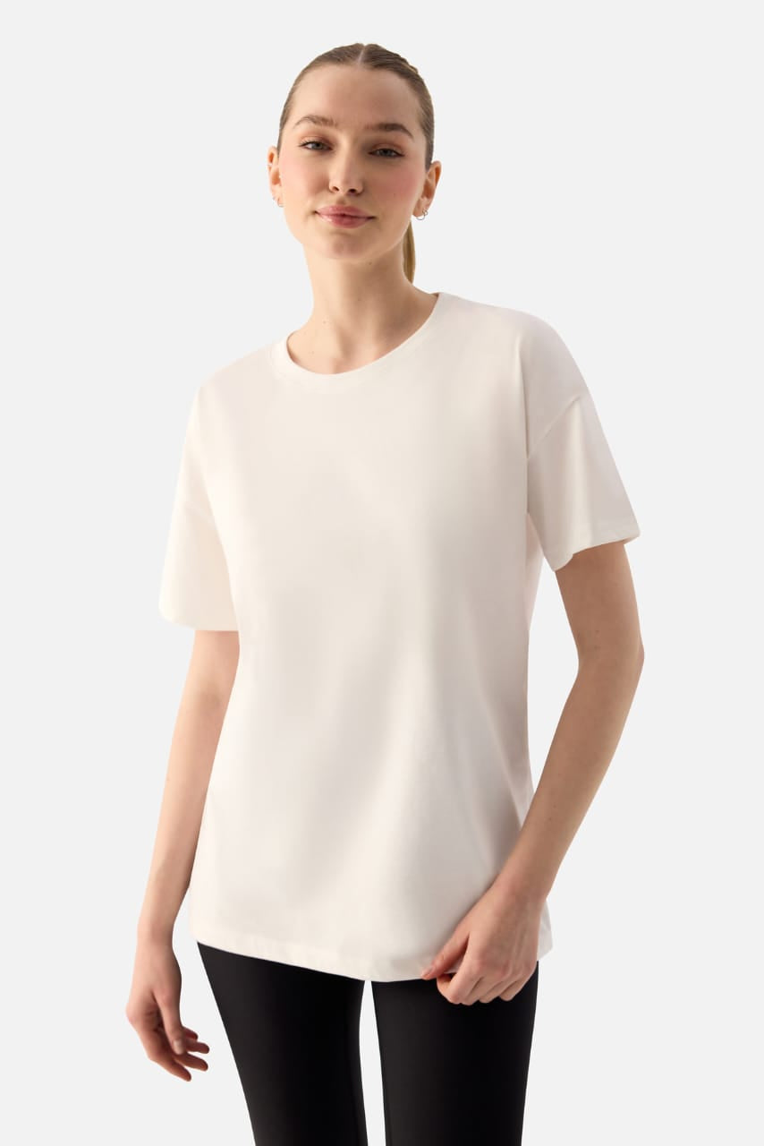 NOYA CROPPED OVERSIZED  TSHRT