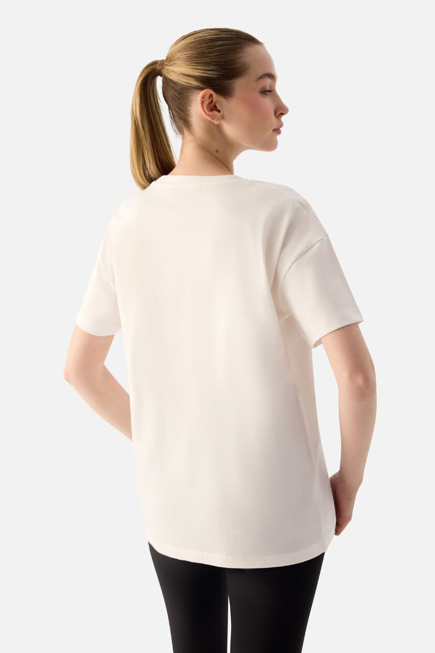 NOYA CROPPED OVERSIZED  TSHRT