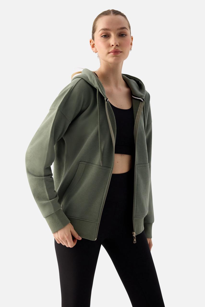 LUNA ZIP-UP HOODIE SWEATSHIRT